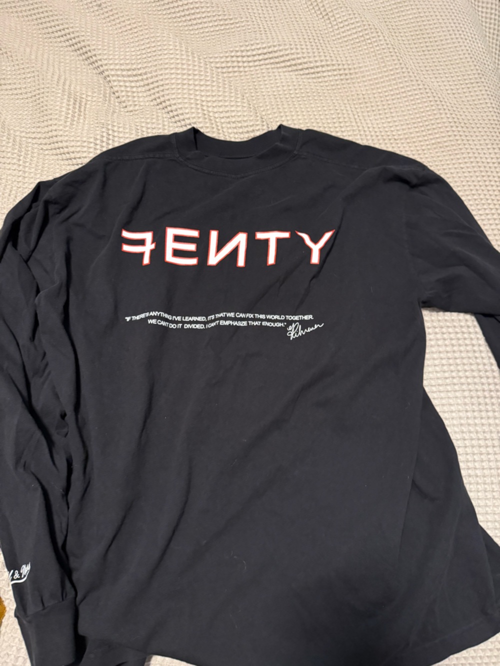 Rihanna FENTY Super Bowl long sleeve